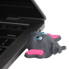 Chiavetta USB 2.0 carina a tema cartone animato da 16 GB, compatta