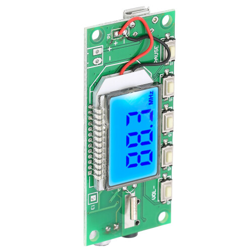Module émetteur FM 500 mW LCD 87,0–108,0 MHz 3–5 V