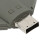 Poupée combattante de dessin animé grise clé USB 64 Go ABS 6