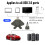 Poupée combattante de dessin animé grise clé USB 64 Go ABS 10