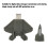 Poupée combattante de dessin animé grise clé USB 64 Go ABS 11
