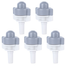 5 pièces de tête de pulvérisation de jardin en ABS gris 33 mm 6 mm