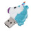 Chiavetta USB 2.0 da 16 GB Blu Compatto Animale 12