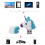 Chiavetta USB 2.0 da 16 GB Blu Compatto Animale 13