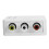 Convertitore HD da PAL a NTSC Bianco ABS RCA Ingresso/Uscita 9