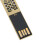 Clé USB métallique USB 2.0 64 Go Étanche et compacte 5