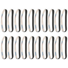 20 pezzi di nastri abrasivi da levigatura 52020 mm, grana 180