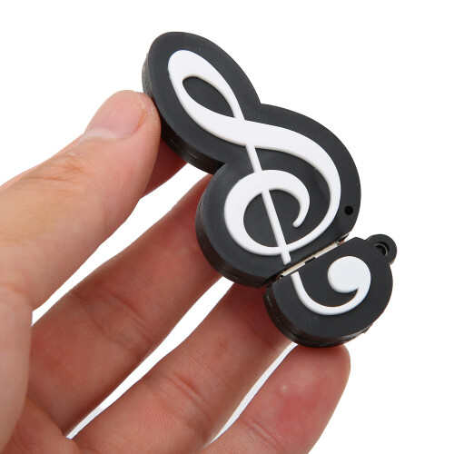 Clé USB Black Note de 32 Go en plastique compact 2