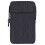Custodia per sigarette in PU nera a righe 10,4x6x3 cm 3