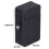Custodia per sigarette in PU nera a righe 10,4x6x3 cm 10