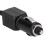 Mini termometro 7.5x3.3x1.4cm nero DC12V 3