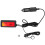 Mini termometro 7.5x3.3x1.4cm nero DC12V 16