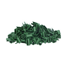 100 pezzi clip a fibbia incrociata per piante 8 mm 19 mm per rampicanti