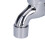 Robinet d'eau en acier inoxydable G1/2, à double usage, 13,5  10 cm 6