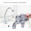 Robinet d'eau en acier inoxydable G1/2, à double usage, 13,5  10 cm 8