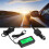Mini Thermometer Electronic Temperature Meter with LCD Display DC12V for Car Indoor OutdoorGreen 16