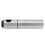 Distributeur d'huile en acier inoxydable 6.4 oz argent 14