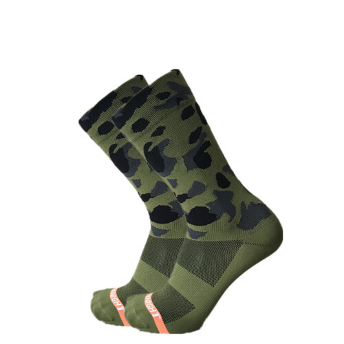 Chaussettes de cyclisme: 50g 15x10cm noir/gris/vert kaki 2