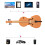 Clé USB Violin Modeling 16 Go Plastique Mini 1