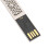 Clé USB en métal USB 2.0 128 Go étanche argentée 7
