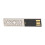 Clé USB en métal USB 2.0 128 Go étanche argentée 3