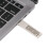 Clé USB en métal USB 2.0 128 Go étanche argentée 4