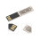 Clé USB en métal USB 2.0 128 Go étanche argentée 10