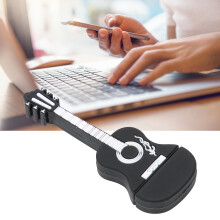 Clé USB en plastique à l’apparence de guitare, 64 Go