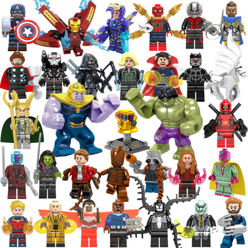 (28pcs) 48pcs Marvel Super Heroes Avengers Infinity War Mini Figure