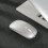 Mouse sottile 2.4G BT5.0 500mAh 112x58x25 Argento 9