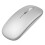 Mouse sottile 2.4G BT5.0 500mAh 112x58x25 Argento 12