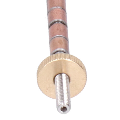 Mandrin pour stylo Morse n2 arbre de 6 mm Silver Pro 2