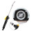 Idropulitrice ad alta pressione 2-in-1 18,9 pollici, Nero e Argento 7