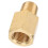 Laiton 1/8 NPT à 1/8 BSPT Pression d'huile 25 mm 3