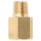 Laiton 1/8 NPT à 1/8 BSPT Pression d'huile 25 mm 2