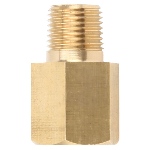 Laiton 1/8 NPT à 1/8 BSPT Pression d'huile 25 mm 1