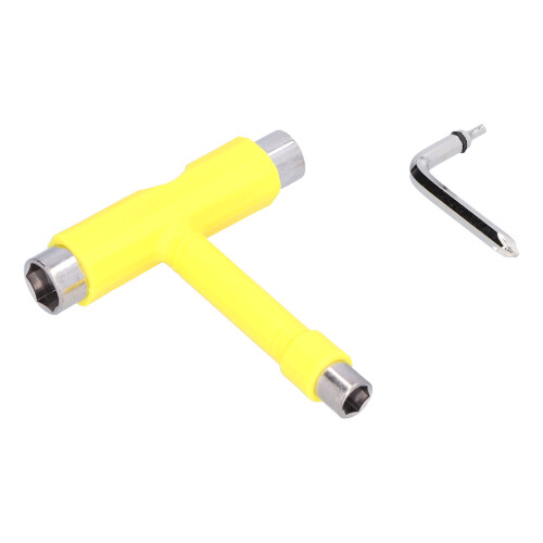 TType Skate Tool Kit di chiavi esagonali 10,5 x 9,8 cm giallo 1