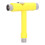 Skate Tool MultiFunction Portable Skateboard TType Hex Key Kit Fastener Hardware Yellow 7
