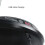 Pompe à eau de bureau USB 18650 0.3-1.8L 15x41cm Noir 3