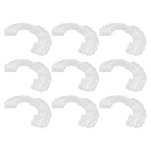 100 pezzi copri-pellicola in plastica usa e getta, 6,3 x 7,9 pollici, trasparente