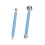 4 pezzi 8-teste blu in acciaio inossidabile strumenti per scolpire con teste a sfera 11