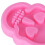 Stampo in silicone a forma di teschio 33 g -40C/230C 11