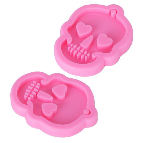 Stampo in silicone a forma di teschio 33 g -40C/230C 2