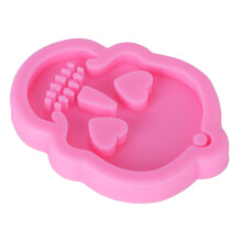 Stampo in silicone a forma di teschio 33 g -40C/230C
