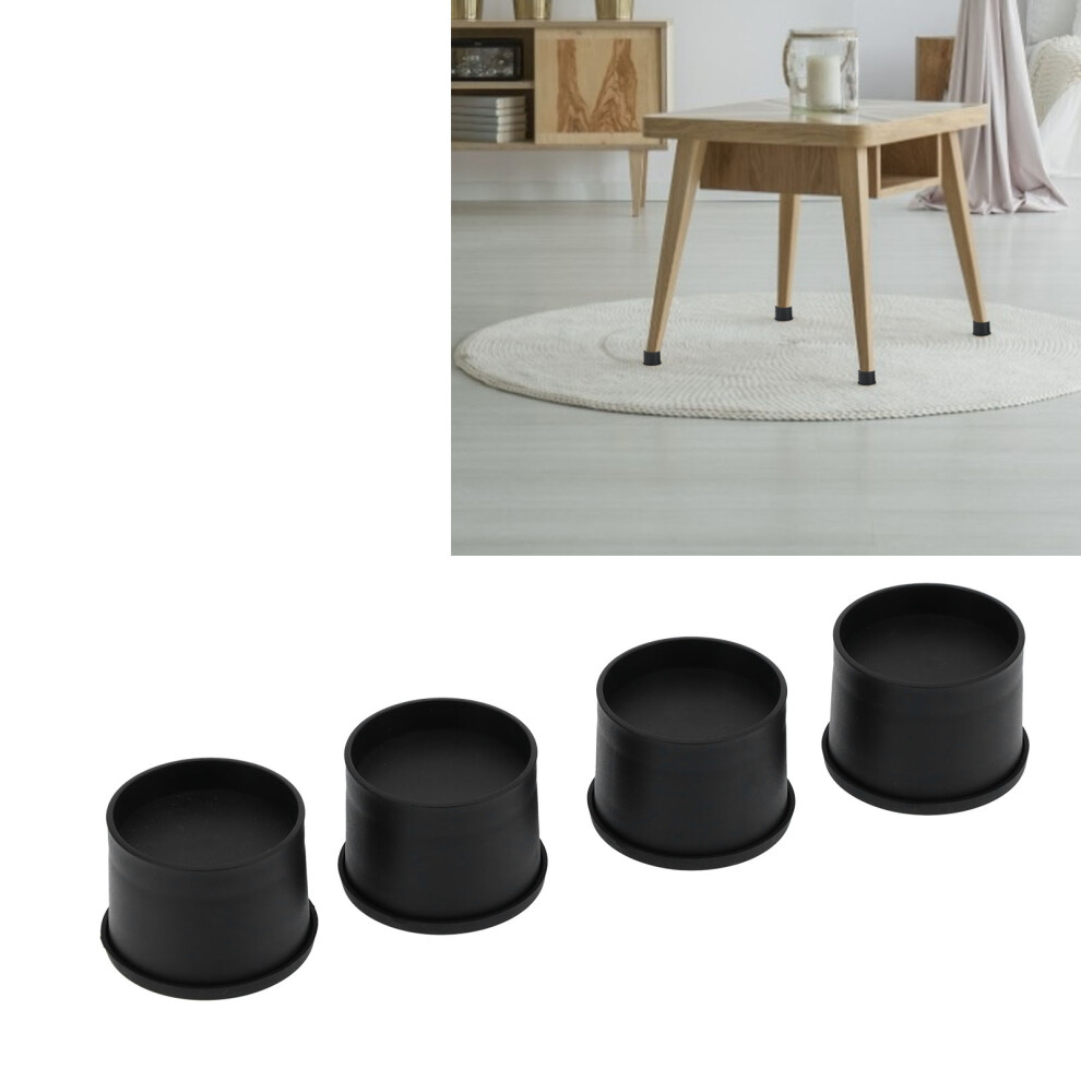 4Pcs Mini Round Furniture Leg Mat Multifunctional Non Slip Risers Lifts Height Floor Protector 6941322638783