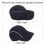 Caschetto protettivo ABS da baseball con striscia riflettente 9