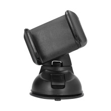 Support de téléphone à ventouse mini rotatif à 360 noir