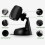 Support de téléphone à ventouse mini rotatif à 360 noir 9