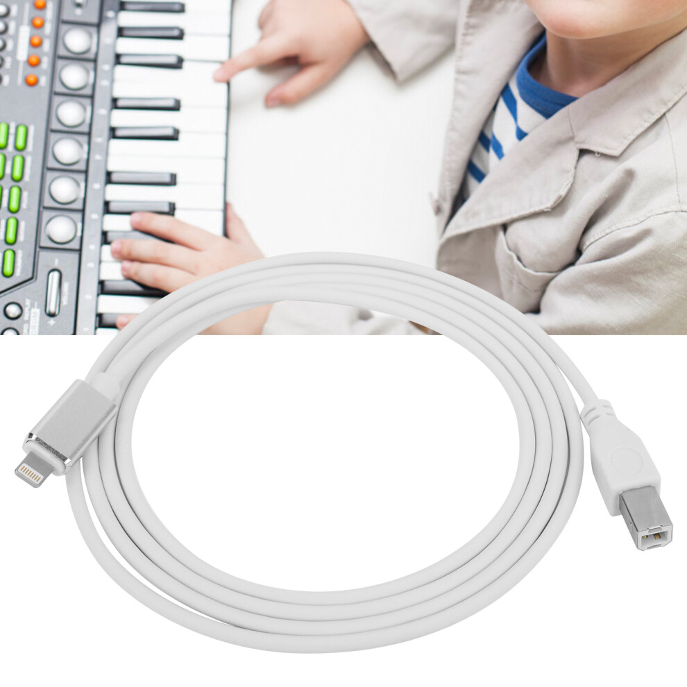Otg To Midi Cable Usb Adapter Aluminum Alloy Electric Piano Drum Musical Instrument Data Wire 6911322640321