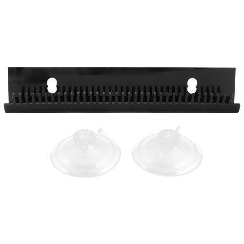 Porta extension per capelli a forma a U, 30x4x6 cm, Nero 1